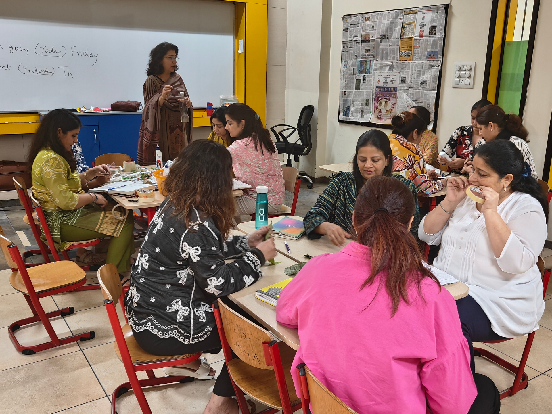 Small-group mentoring & discussions