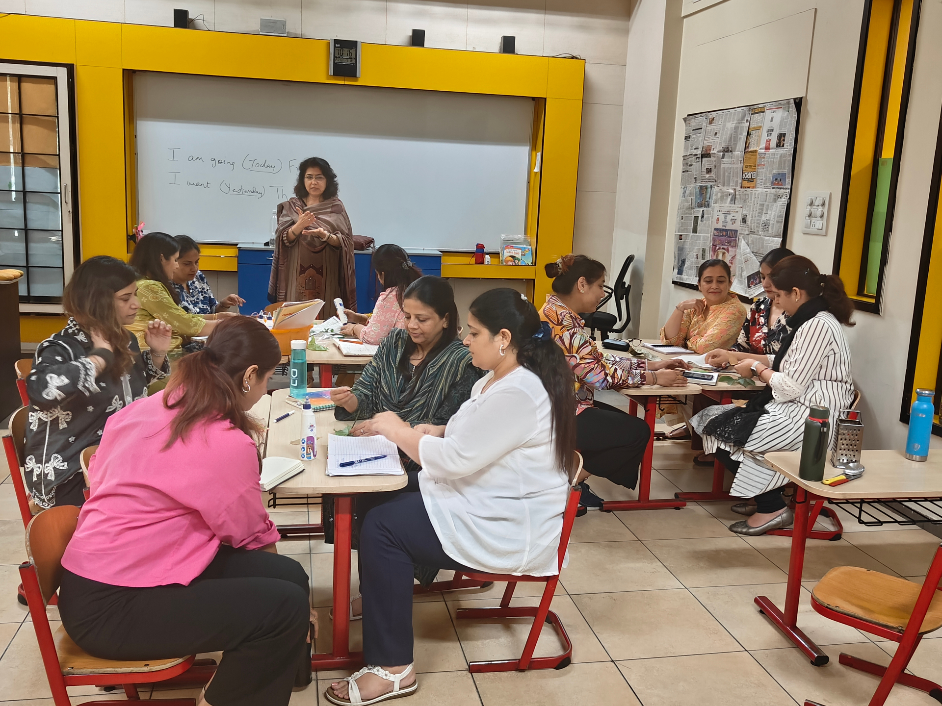 Guiding teachers through classroom techniques